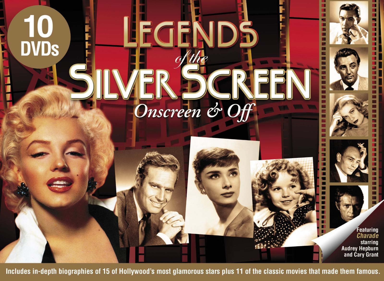 Legends of Silver Screen: Biographies Collection [DVD]