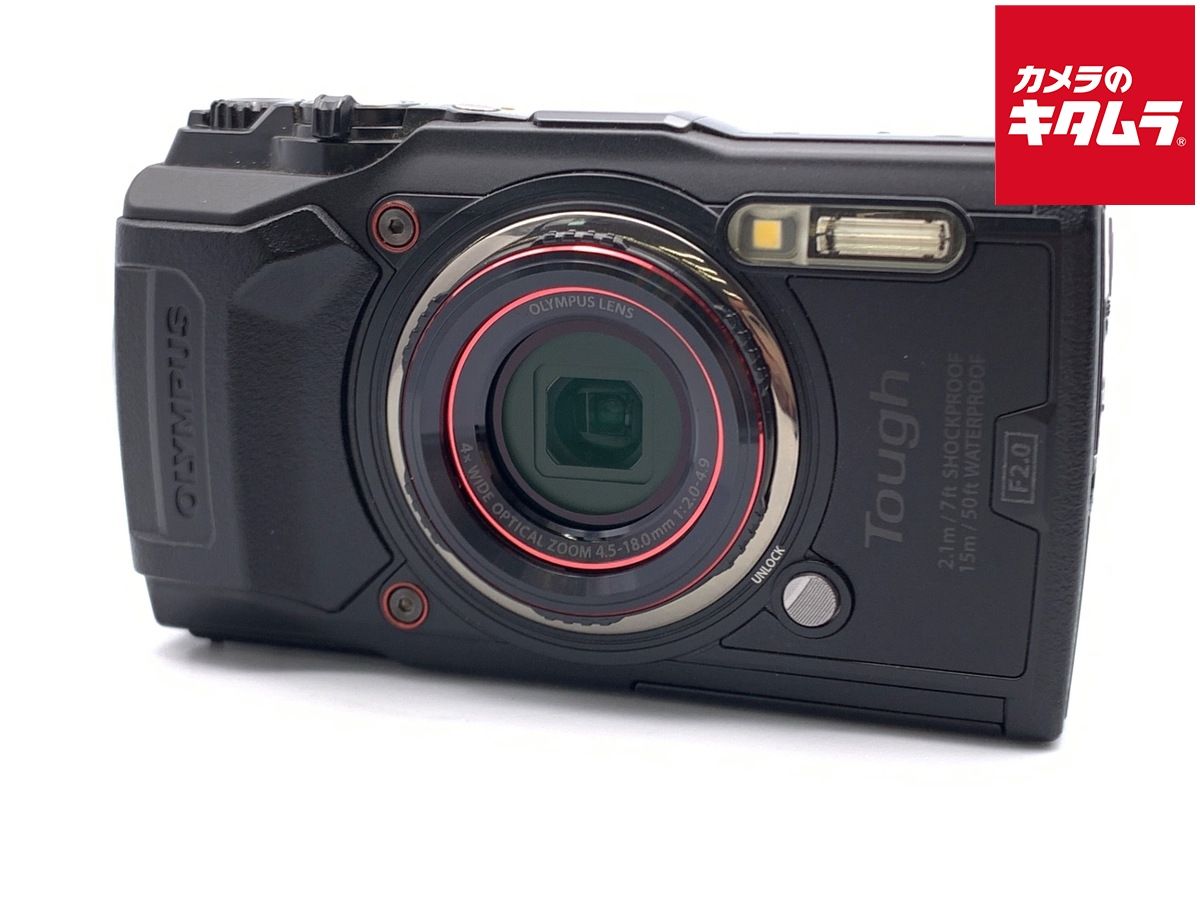 【中古】 【良品】 オリンパス Tough TG-6 BLK ブラック