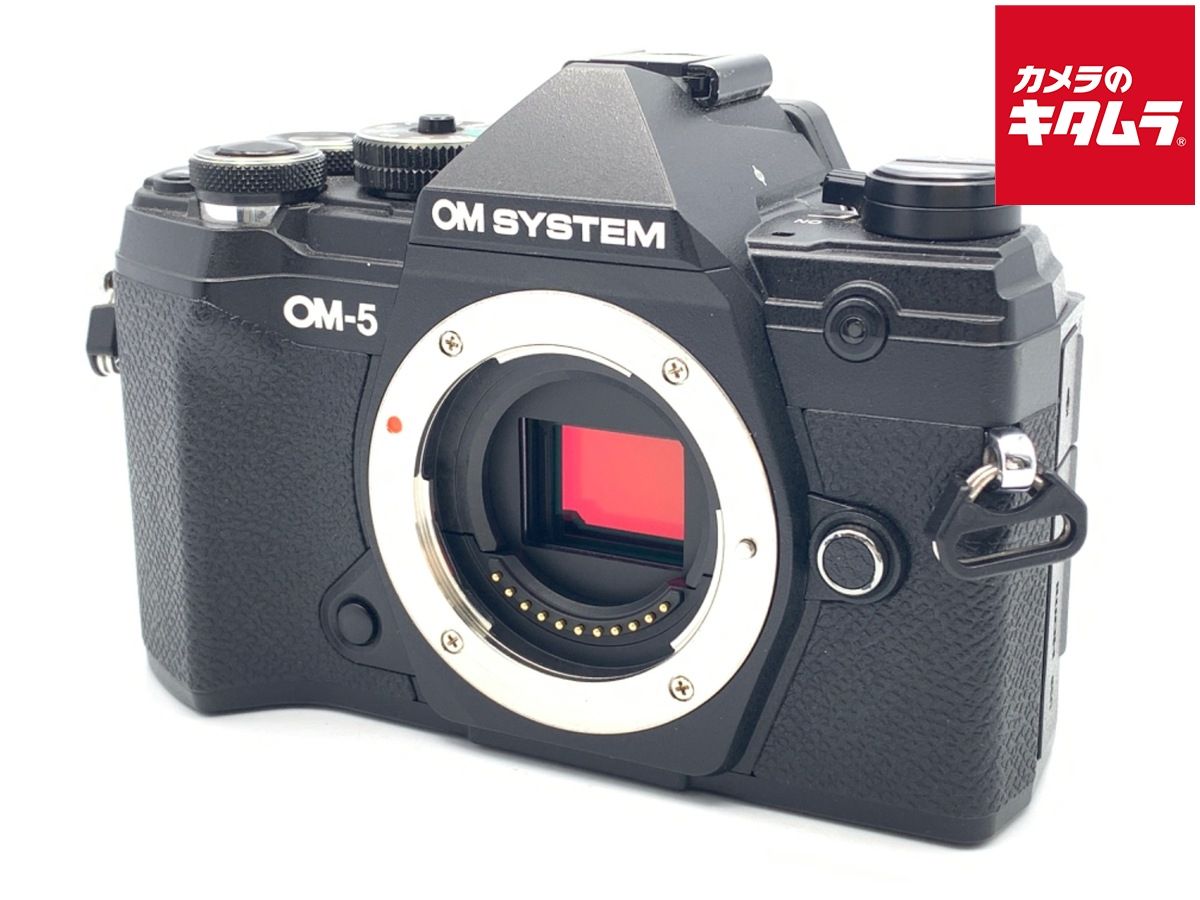 【中古】 【良品】 OM SYSTEM OM-5 ボディ ブラック
