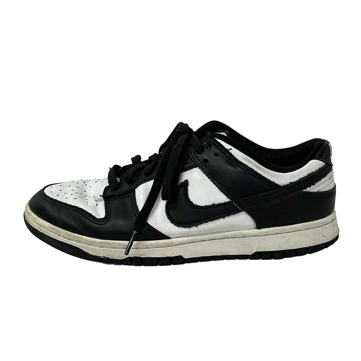 NIKE(ナイキ) スニーカー 27.5 メンズ ダンク ロー レトロ DD1391-100 白×黒