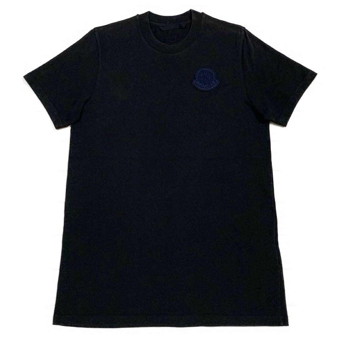 モンクレール　デカワッペン　M ブラック　Tシャツ　5S587