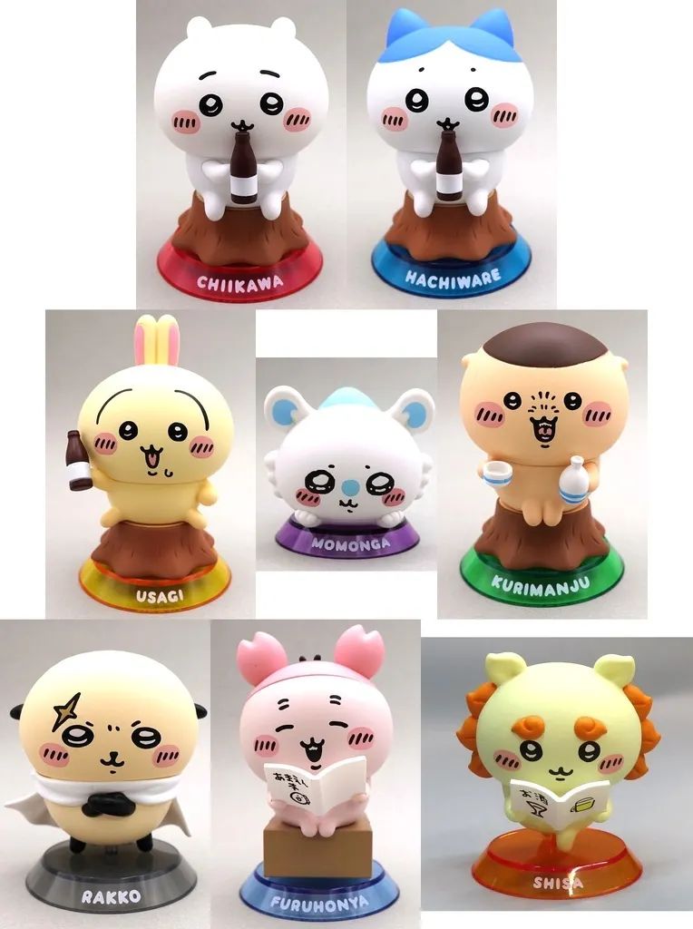 【中古】トレーディングフィギュア 全8種セット 「ちいかわ なんか小さくてかわいいやつ GPSBOX のんびりDAYS フィギュアコレクション」