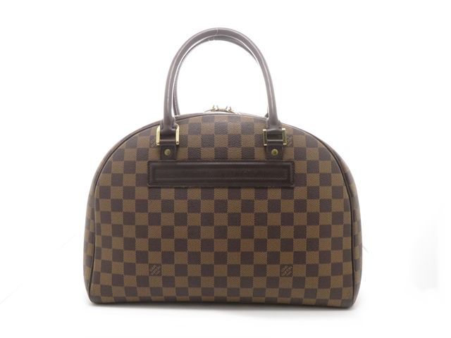 LOUIS VUITTON ルイ・ヴィトン バッグ ノリータ ダミエ N41455 トートバッグ ダミエキャンバス ブラウン レディース【中古】437
