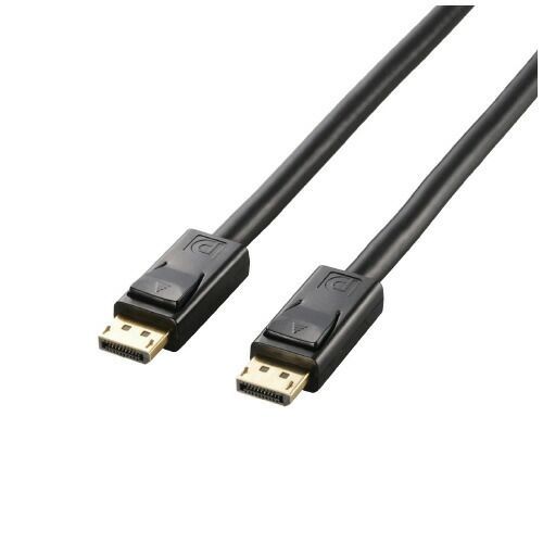 ＤｉｓｐｌａｙＰｏｒｔ（ＴＭ）ケーブル　ｖｅｒ１．２／５ｍ CAC-DP1250BK【エレコム】