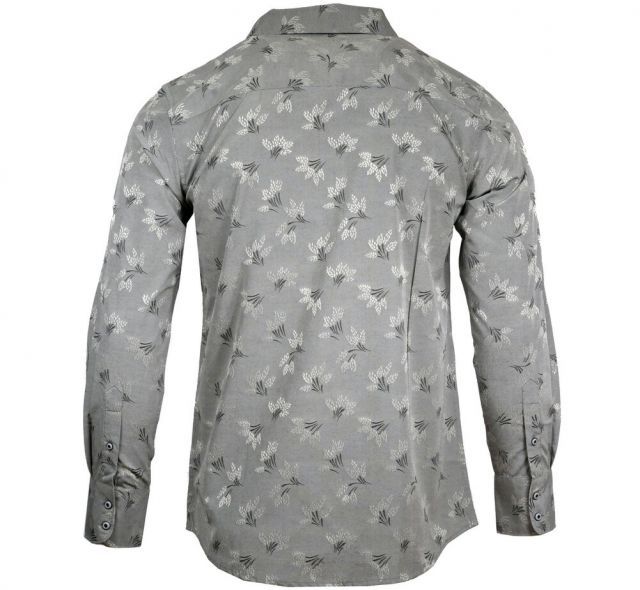 [JIMI HENDRIX COLLECTION] Hey Joe Dress Shirt (E Grey) [RRJH1184-E-GREY] - ジミ・ヘンドリックス シャツ