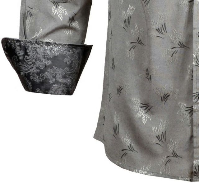 [JIMI HENDRIX COLLECTION] Hey Joe Dress Shirt (E Grey) [RRJH1184-E-GREY] - ジミ・ヘンドリックス シャツ