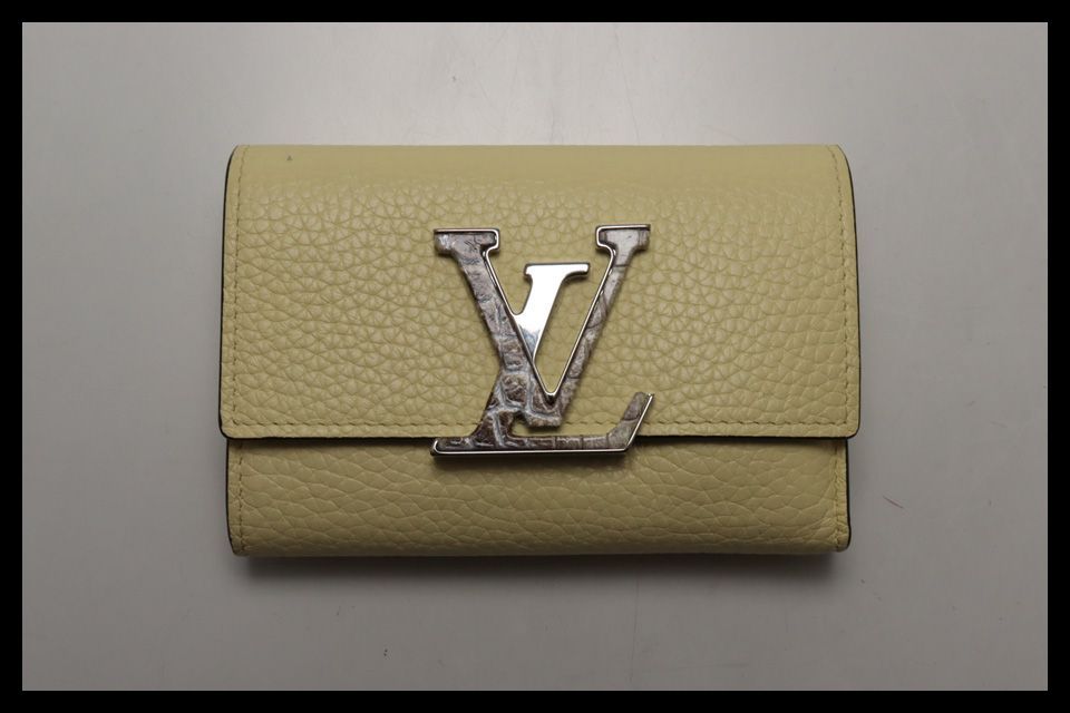 ■LOUIS VUITTON トリヨン ポルトフォイユカプシーヌコンパクト レザー 3つ折り財布 ルイヴィトン ■0528pg1364-9K