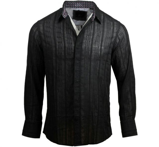 [JIMI HENDRIX COLLECTION] Who Knows Dress Shirt (Black) [RRJH1117B] - ジミ・ヘンドリックス シャツ