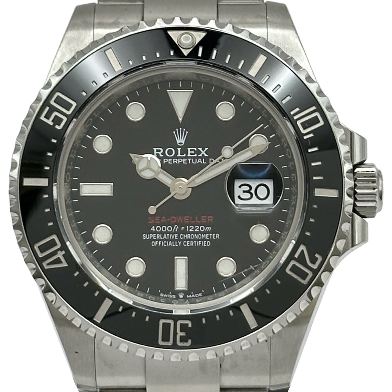 ロレックス ROLEX シードゥエラー 126600 ブラック ステンレススチール 自動巻き メンズ 腕時計