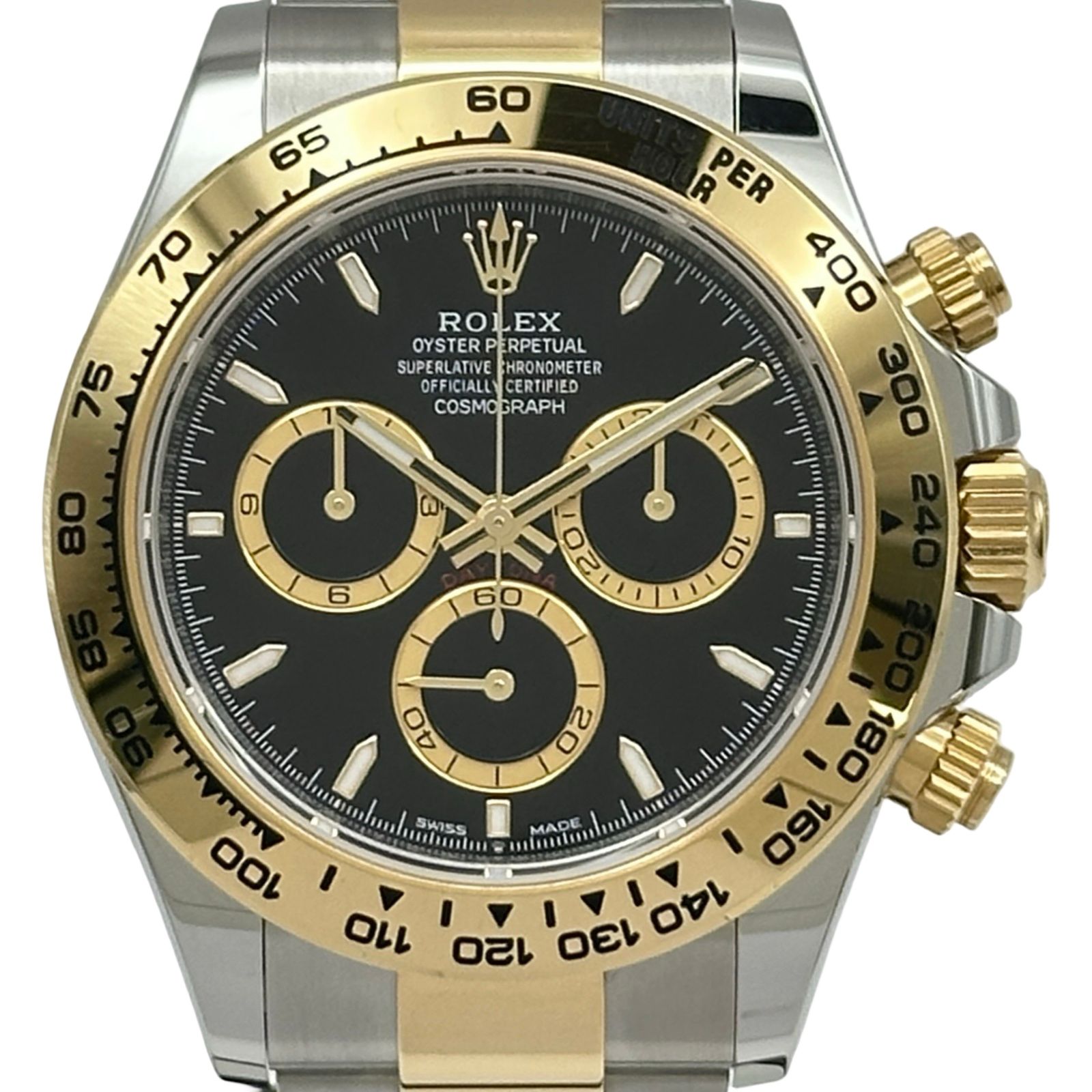 ロレックス ROLEX デイトナ 126503 ブラック ゴールド/ステンレススチール 自動巻き メンズ 腕時計