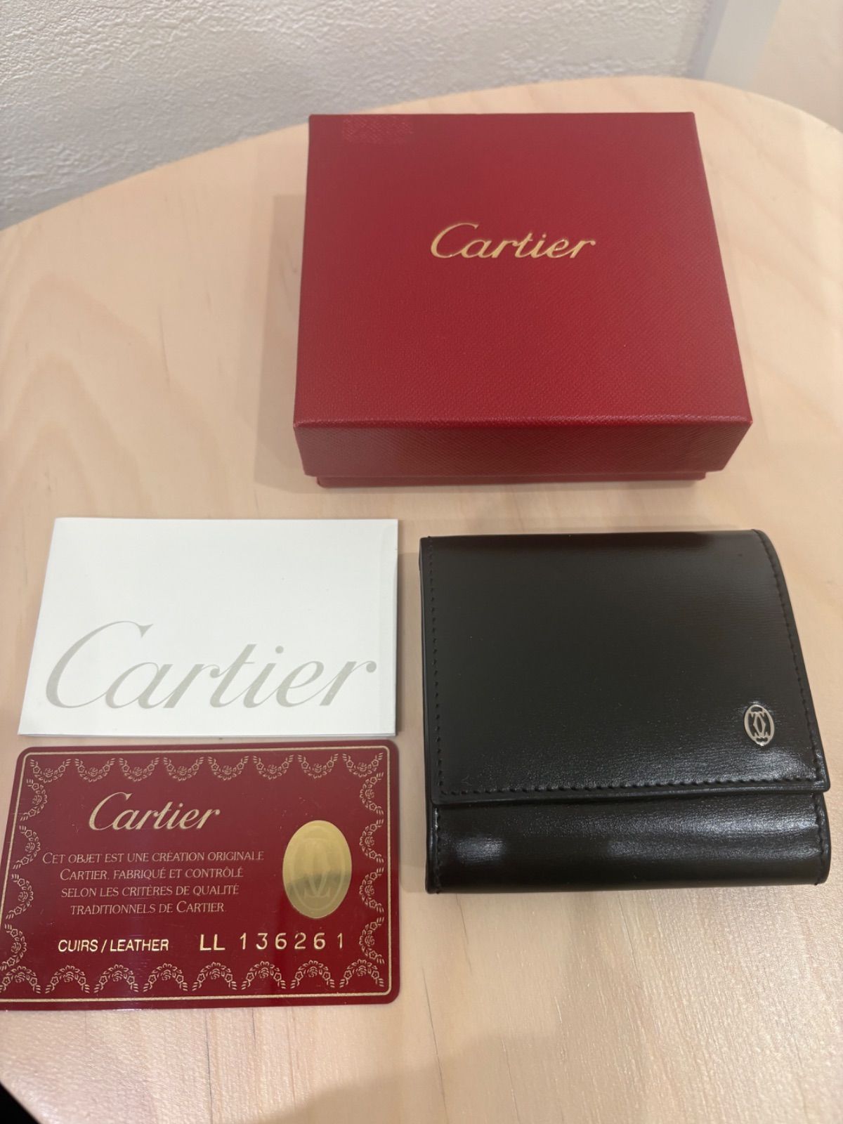 カルティエ パシャコインケース 未使用品 K-09