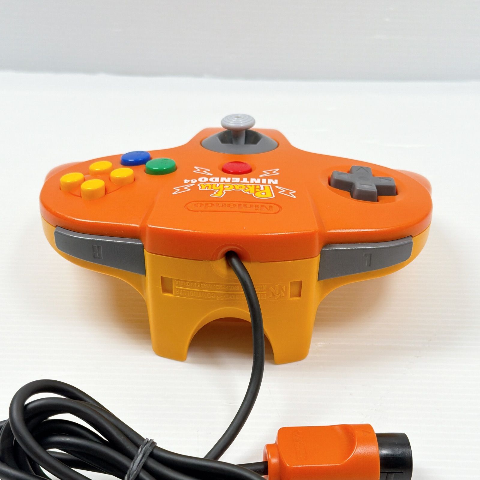 ニンテンドー64本体 ピカチュウ オレンジ イエロー 拡張パック付き 