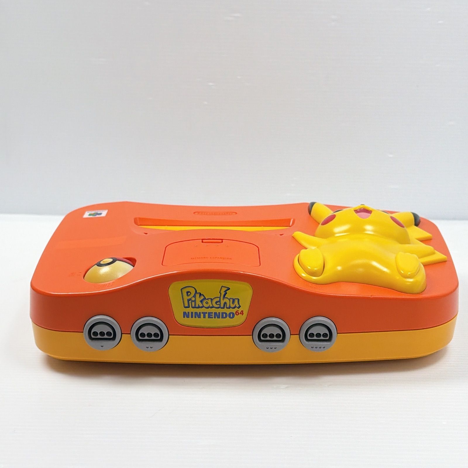 ニンテンドー64本体 ピカチュウ オレンジ イエロー 拡張パック付き 