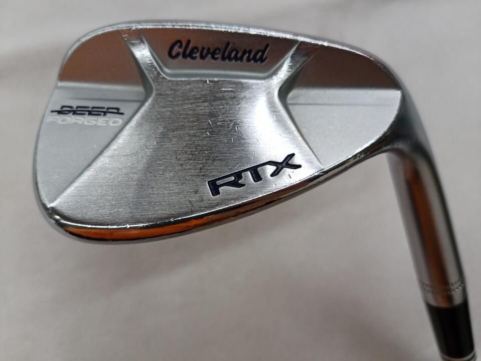 クリーブランド　RTX DEEP FORGED　52度　Diamana ZX60 for CG　WEDGEフレックス　ウェッジ　中古　ゴルフドゥ！福山王子店【最短即日発送】