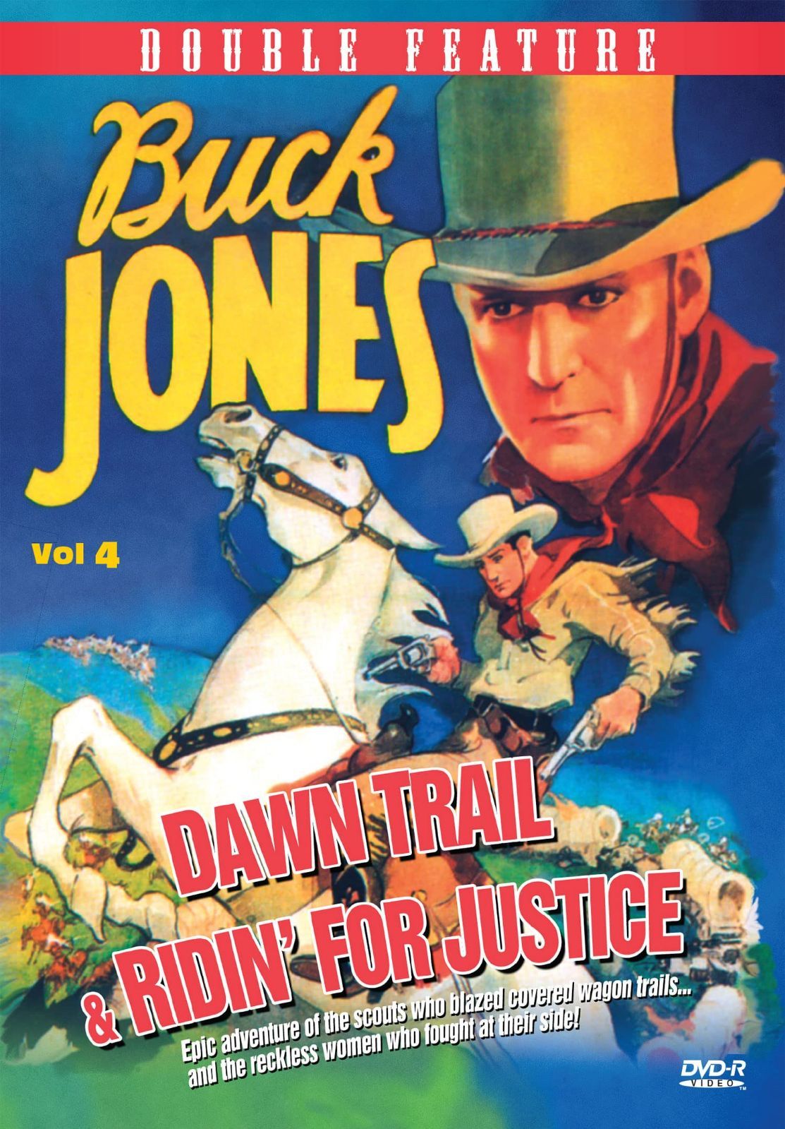 The Dawn Trail / Ridin’ for Justice (Buck Jones Western Double Feature Volume 4) [DVD]