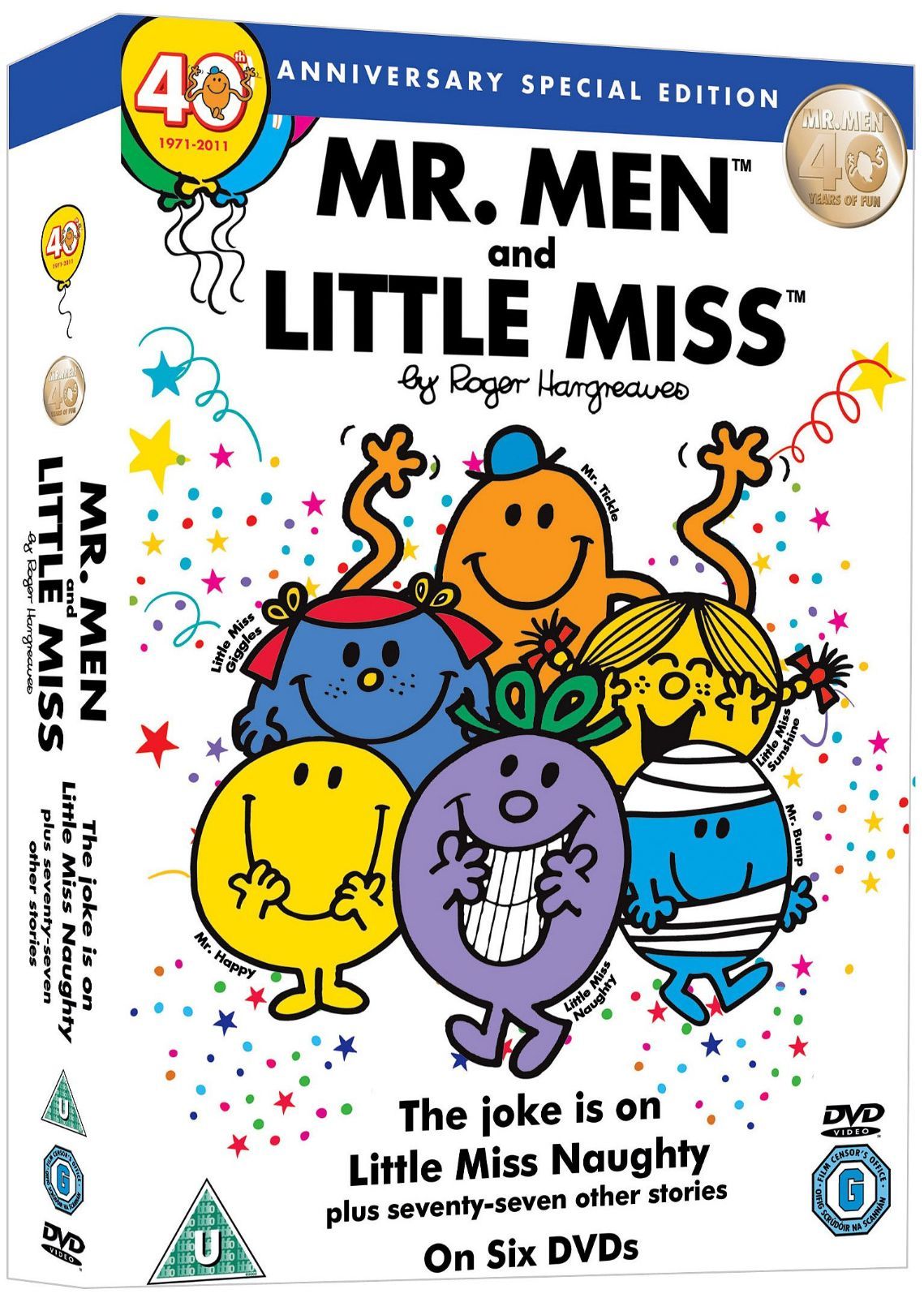 Mr Men & Little Miss: The Joke Is On Little Miss Naughty And 77 Other Stories [DVD]