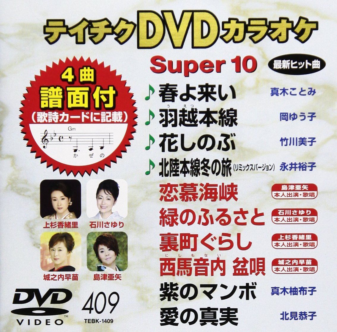 テイチクDVDカラオケ スーパー10(409)