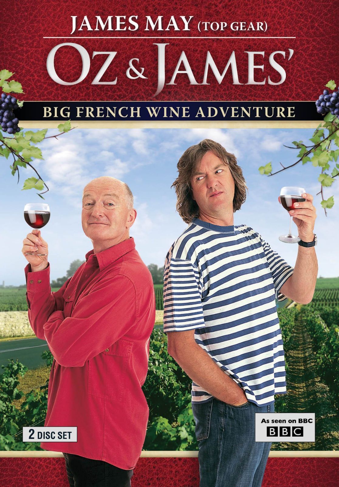 Oz & James' Big French Wine Adventure [DVD]