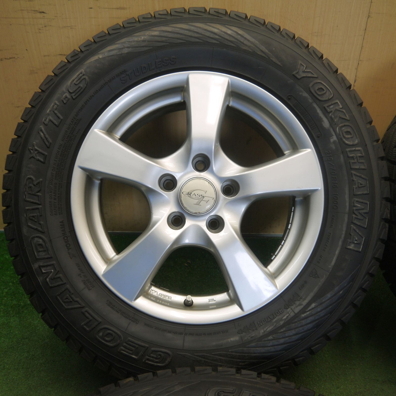 GRASS 株式会社ヨコハマタイヤガーデン関東 ホイール(16インチ)の中古 