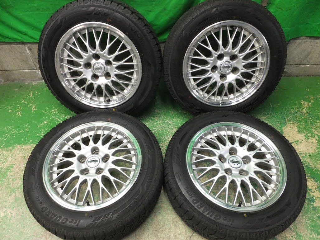 4本価格☆日産 セレナ 純正 BBS 195/60R16 スタッドレス ヨコハマ