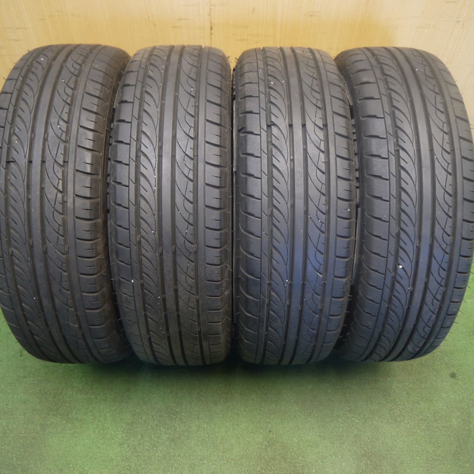 バリ溝！キレイ！9分☆DAYTONA 165/55R15 VITOUR FORMULA X ホワイト