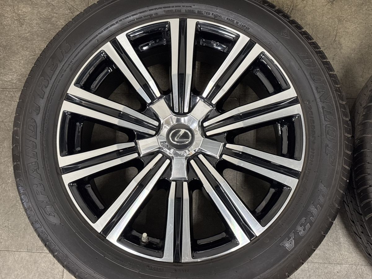 良好品】レクサス LX570 後期 純正 オプション 21in 8.5J +54 PCD150