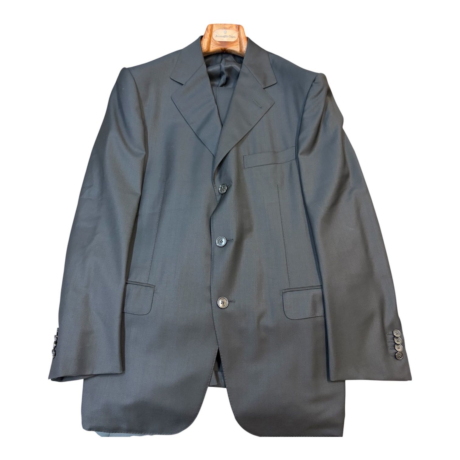 【最高級・美品】エルメネジルド・ゼニア スーツセット TOROFEO 48C ウール100%