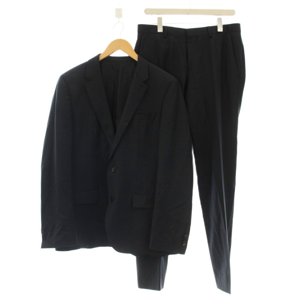 ヒューゴボス HUGO BOSS Stretch Create Your Look シングルスーツ セットアップ ジャケット 48 ネイビー 紺 1129880200 /☆G
