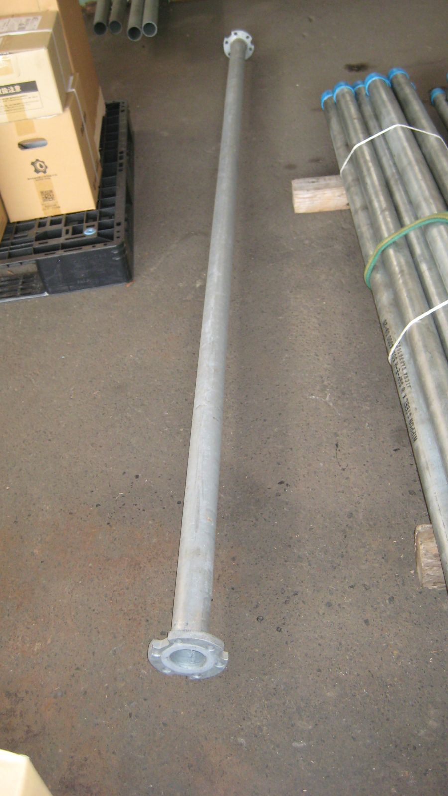 揚水管 白SGP 50A 2750L 荏原14Kタイプ