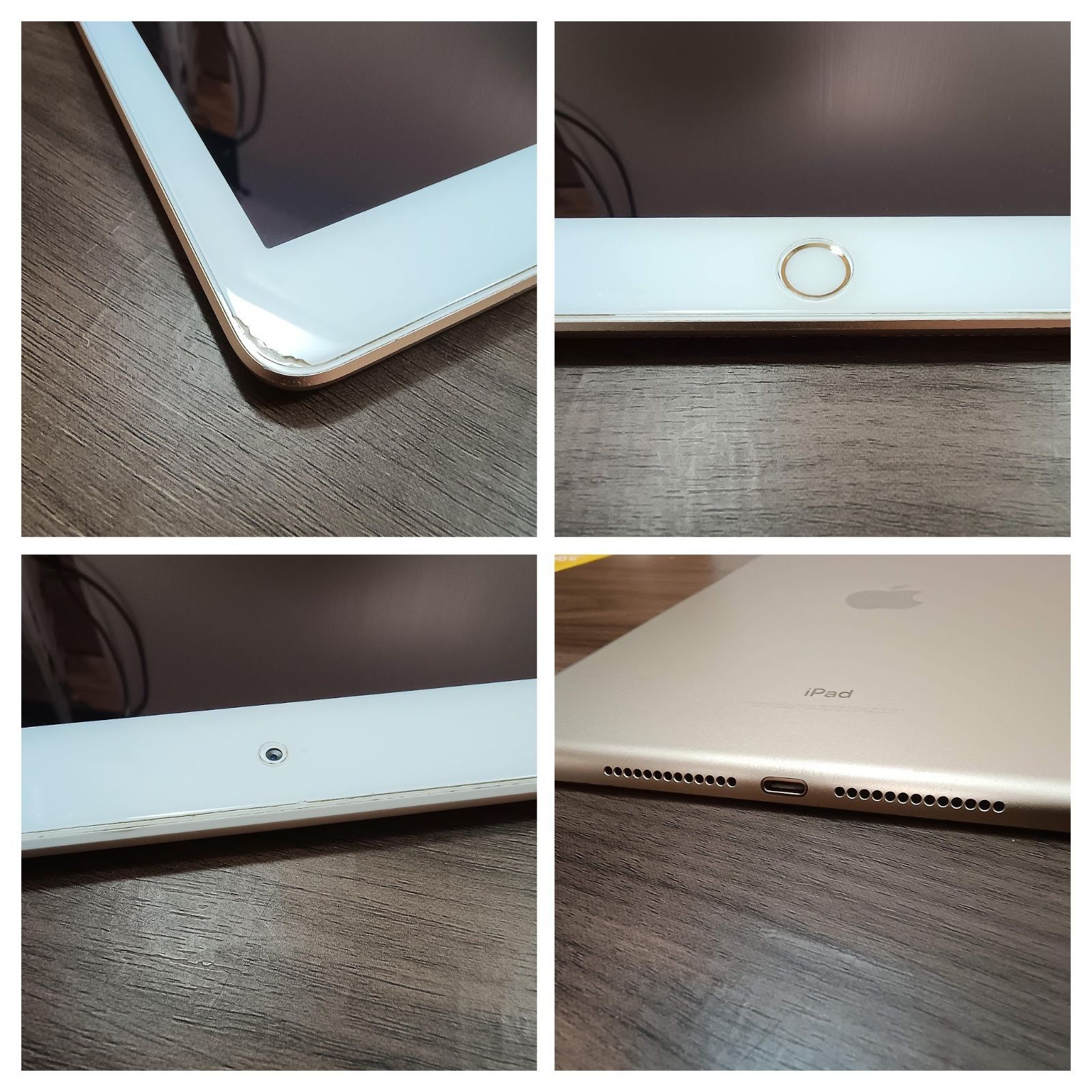 iPad 第5世代 A1823 Wi-Fi + Cellularモデル 32GB ゴールド 動作確認済
