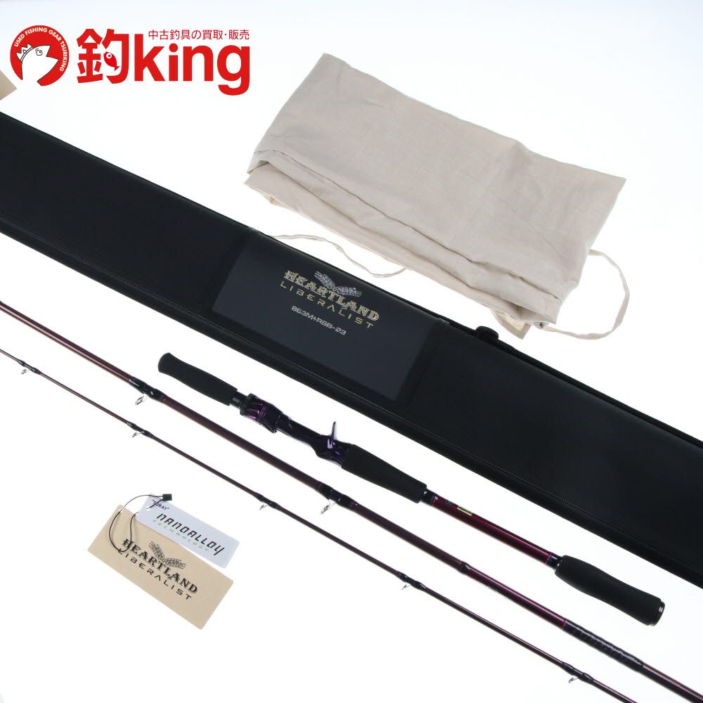 【中古/極上品】 ダイワ ハートランド リベラリスト HL LL 863M+RSB-23 /G100L ロッド リール ルアー 中古