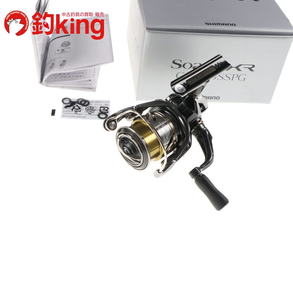 中古/未使用品】 シマノ 25 ソアレ XR C2000SSPG /G103M ロッド リール