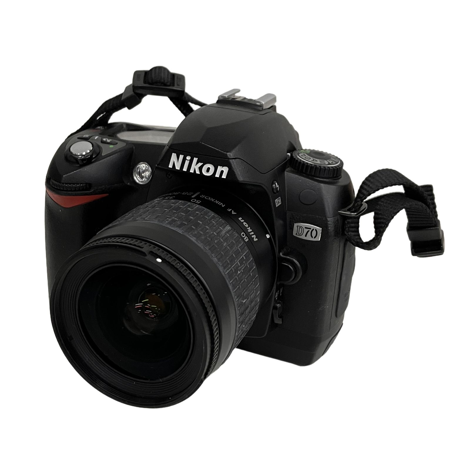 Nikon D70 Nikon AF NIKKOR 28-80mm 1:3.3-5.6G カメラ レンズ セット 中古 S11338722