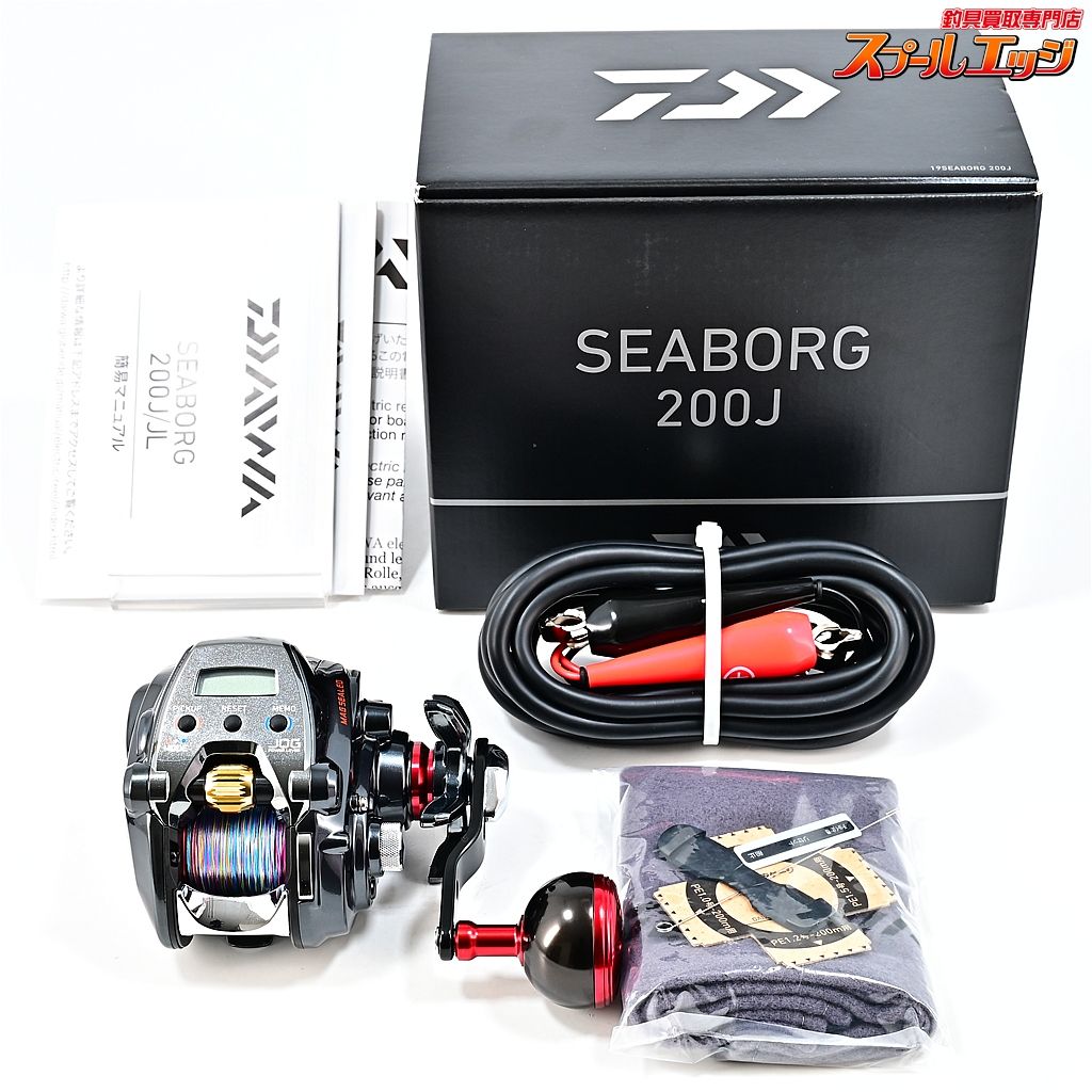 ★☆【ダイワ】 19シーボーグ 200J 使用距離3.1km 使用8時間 DAIWA SEABORG★☆m45488