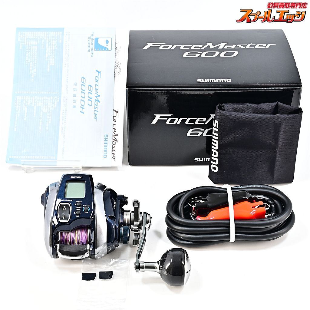 ★☆【シマノ】 18フォースマスター 600 使用距離15.8km 使用69時間 SHIMANO ForceMaster★☆m45489