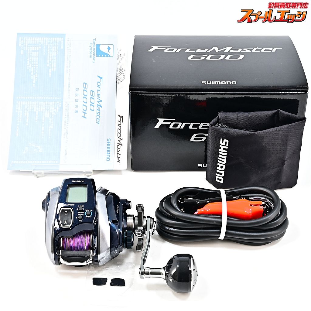★☆【シマノ】 18フォースマスター 600 使用距離13.3km 使用68時間 SHIMANO ForceMaster★☆m45490
