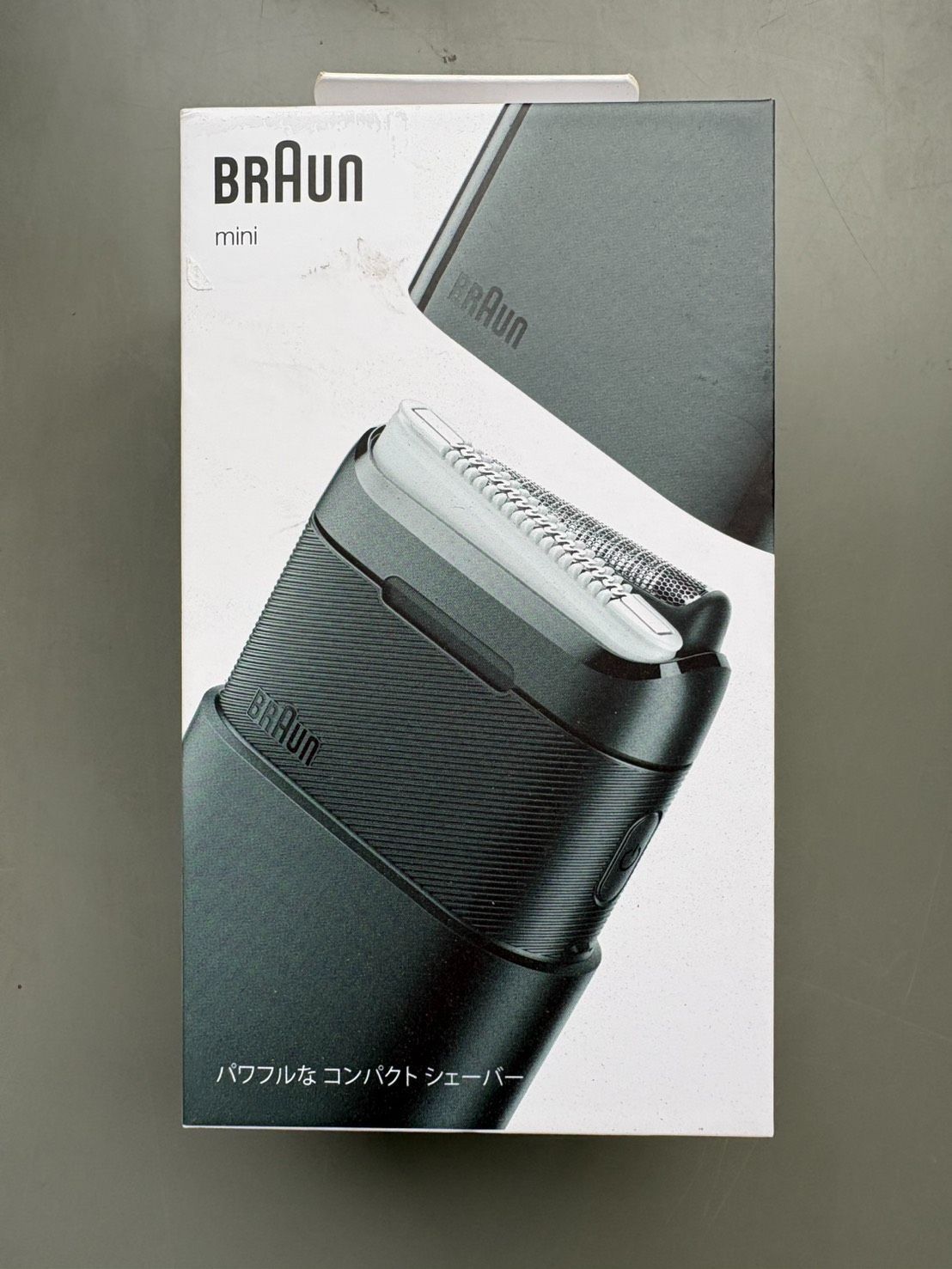 BRAUN mini M-1000 メンズ電気シェーバー 充電式 コンパクトシェーバー(動作確認無し)