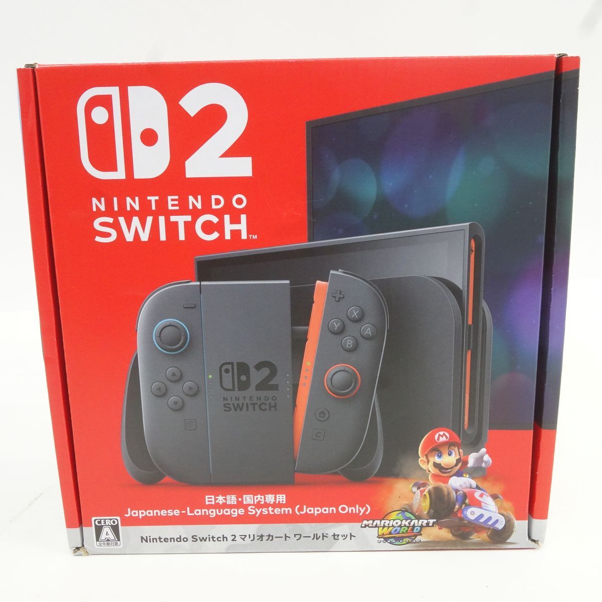 任天堂 Nintendo Switch2 ニンテンドー スイッチ2 本体 日本語・国内専用 マリオカート ワールドセット ※中古