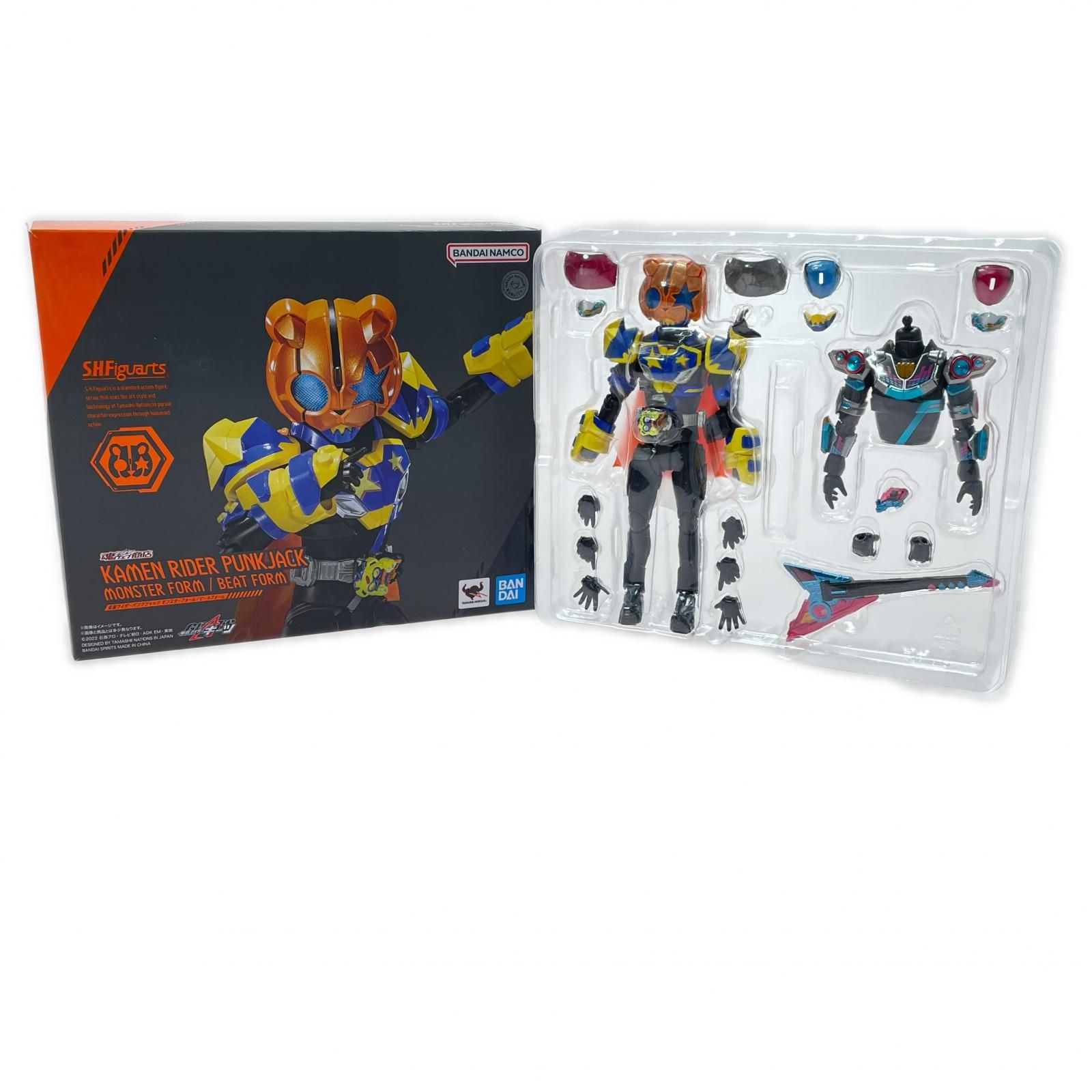 BANDAI バンダイ S.H.Figuarts 仮面ライダーギーツ 仮面ライダーパンクジャック モンスターフォーム/ビートフォーム フィギュア 開封品