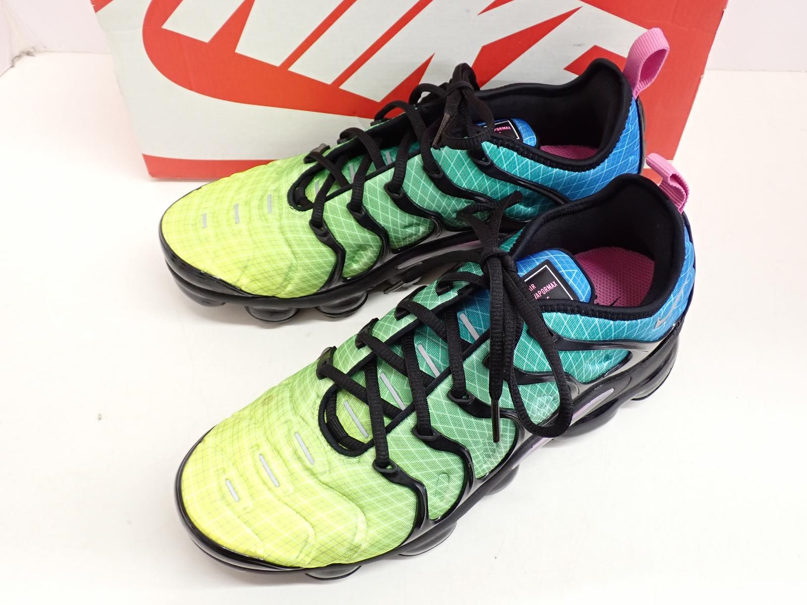 ★7890☆NIKE ナイキ AIR VAPORMAX PLUS エア ヴェイパーマックス プラス 924453-302 スニーカー　25.5㎝