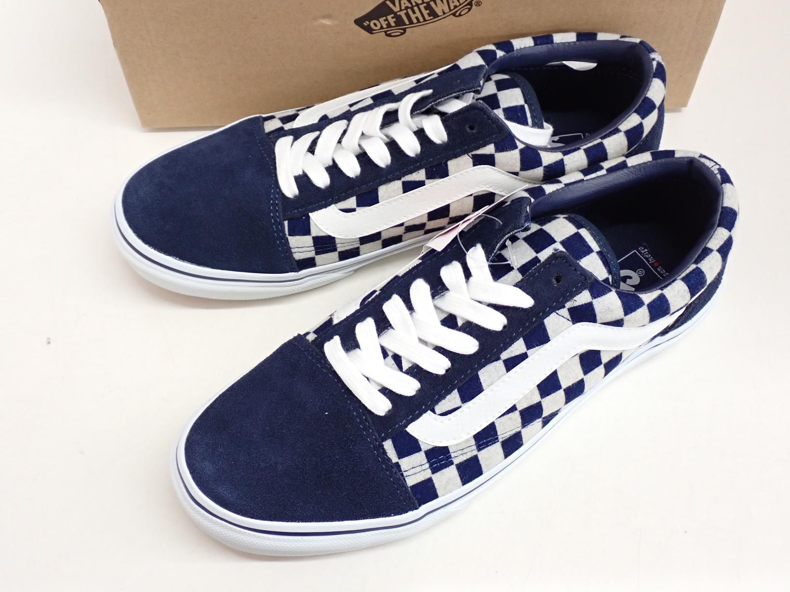 ★7811☆VANS バンズ OLD SKOOL オールドスクール V36CL INDIGO JAPAN INDIGLO 568042-0001 スニーカー　未使用美品　26.5㎝