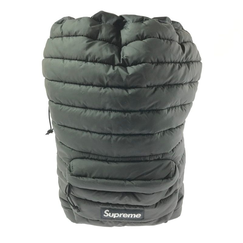 【現状渡し品】 SUPREME シュプリーム 22FW PUFFER BACKPACK パファー バックパック カバン 【188-260609-na-06-tagh】