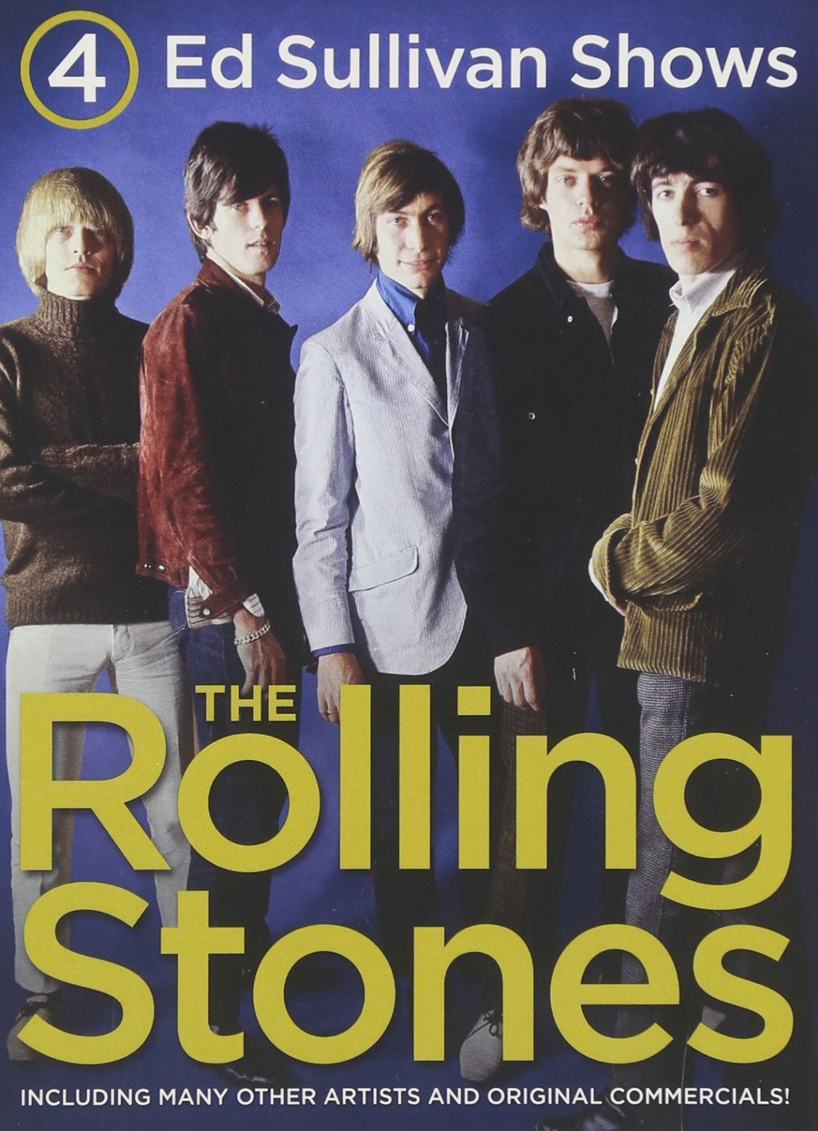 4 Ed Sullivan Shows Starring the Rolling Stones [DVD]