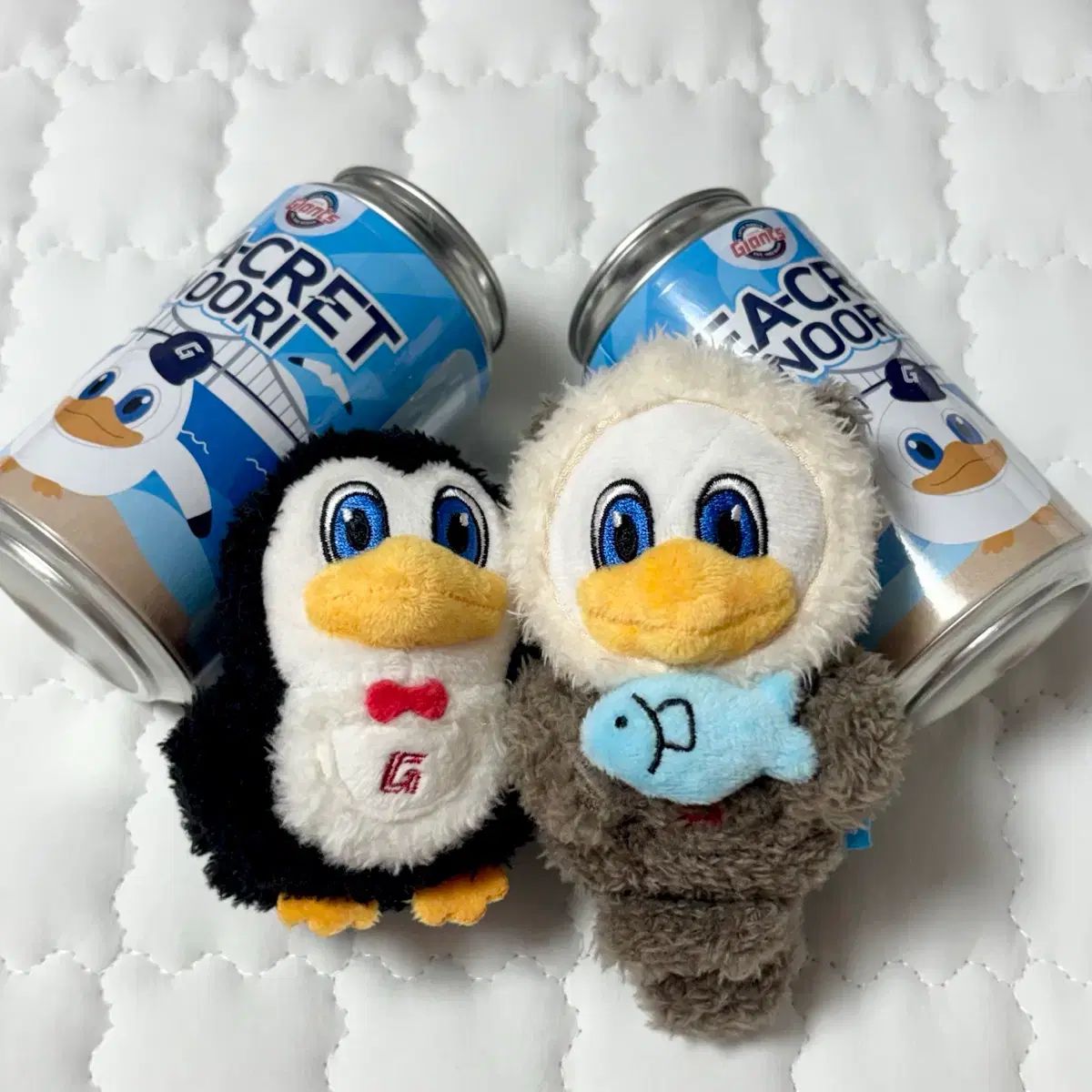 (まとめ) ロッテ ジァイアンツ ぬいぐるみ グッズ 海 ヌリ キーホルダー ラッコ ペンギン
