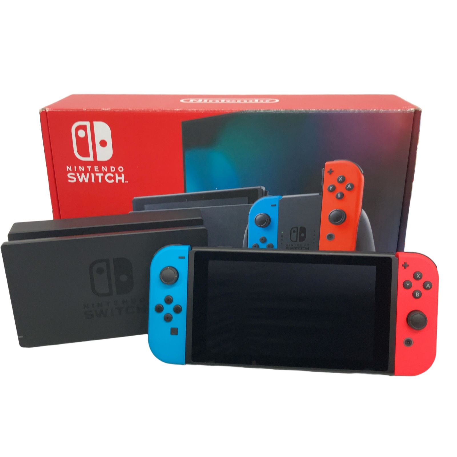 Nintendo 任天堂 ニンテンドースイッチ Switch HAC-001 ゲーム機 本体 家電 中古 T11315488