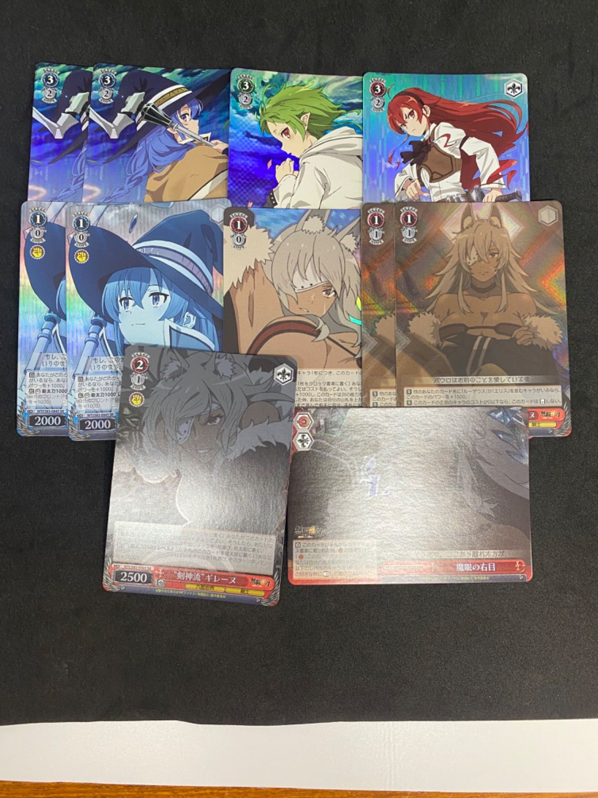かのかり SR RRR まとめ売り 高レアデッキパーツ】Weiβ Schwarz 無職転生 SR/RRR まとめ売りセット