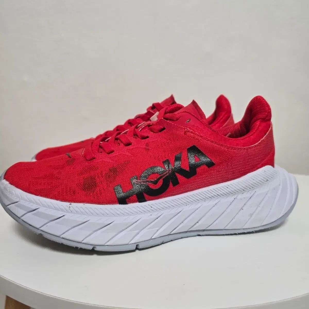 HOKA ONE ONE ホカオネオネ ランニングシューズ レッド/ブラック