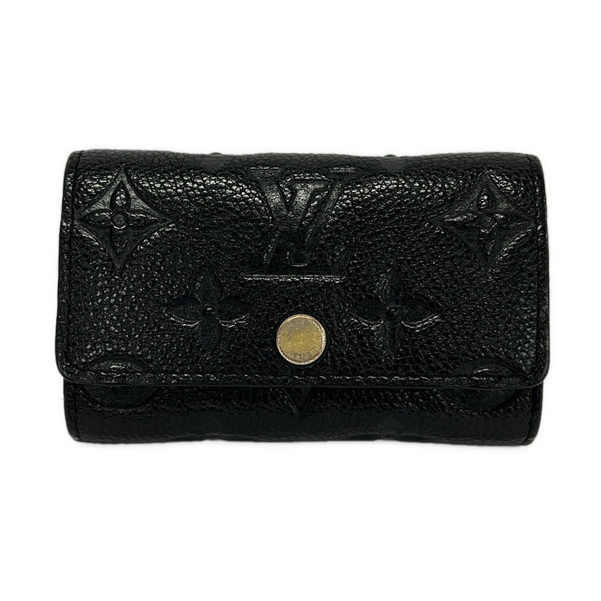 LOUIS VUITTON(ルイヴィトン) キーケース モノグラム・アンプラント ミュルティクレ6 M64421 ノワール レザー