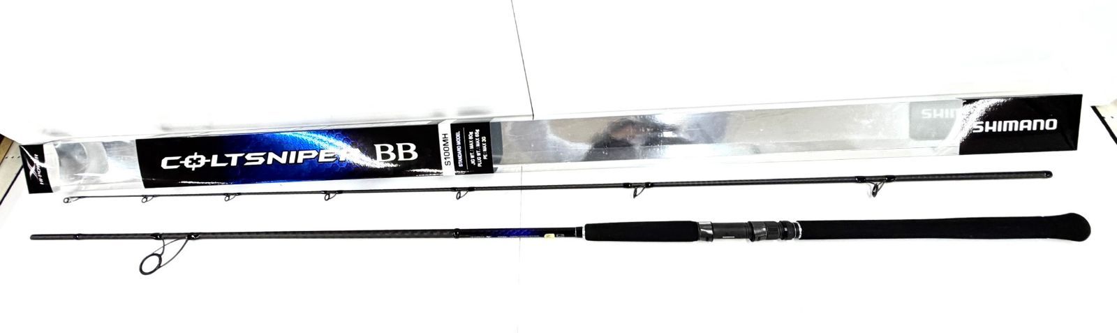 【美品】シマノ 21コルトスナイパーBB S100MH（01）ショアジギング　サーフ　ロックショア　ヒラメ　シーバス　スズキ　ヒラスズキ　マゴチ　オオニベ　ハマチ　ワラサ　ブリ　サワラ