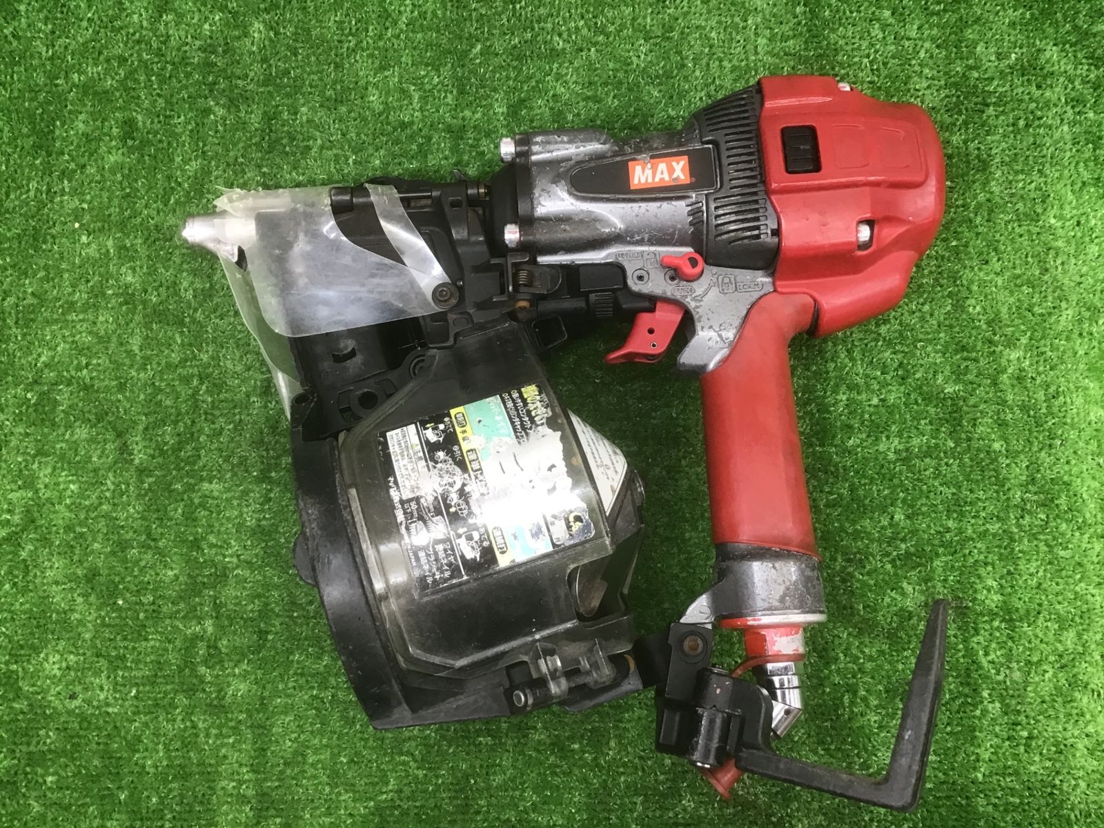 【中古動作品】マックス(MAX) 高圧エア釘打ち機 HN-90N3◆アクトツール富山店◆C